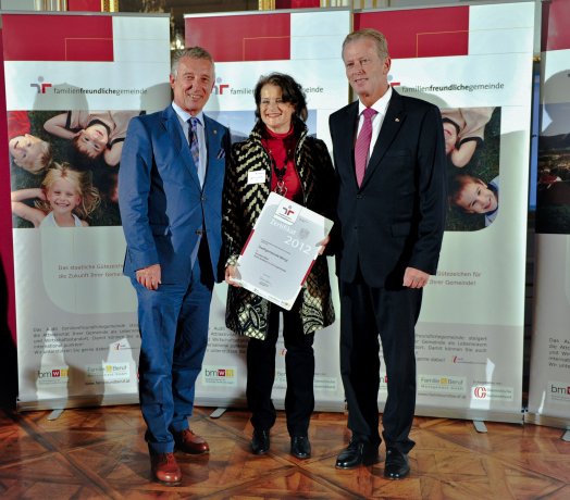 Verleihung Zertifikat in Salzburg