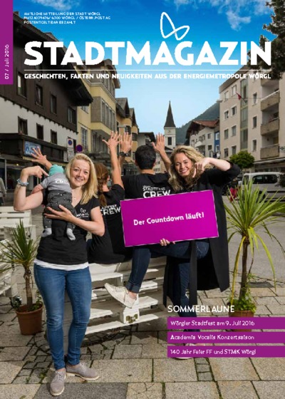 Stadtmagazin Juli 2016