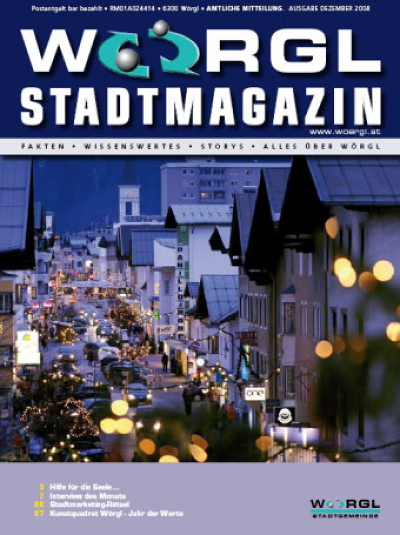 Stadtmagazin Dezember 2008
