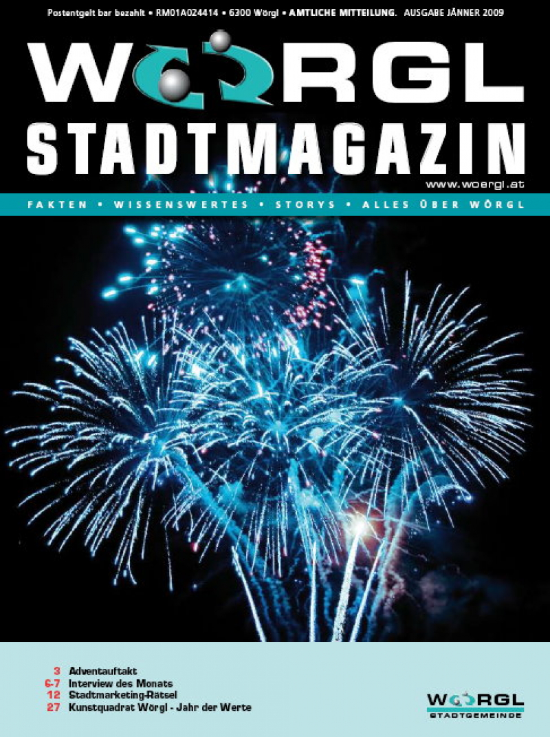 Stadtmagazin Jänner 2009
