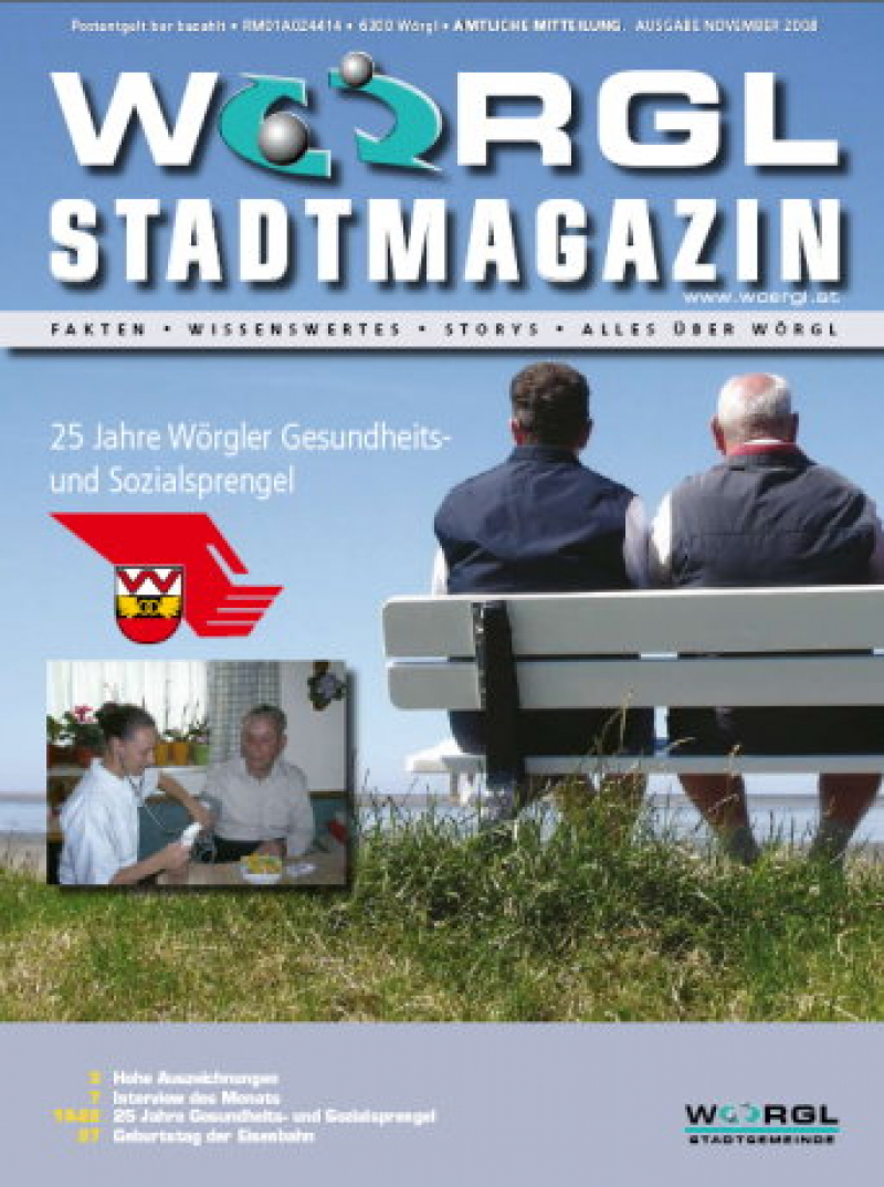 Stadtmagazin November 2008