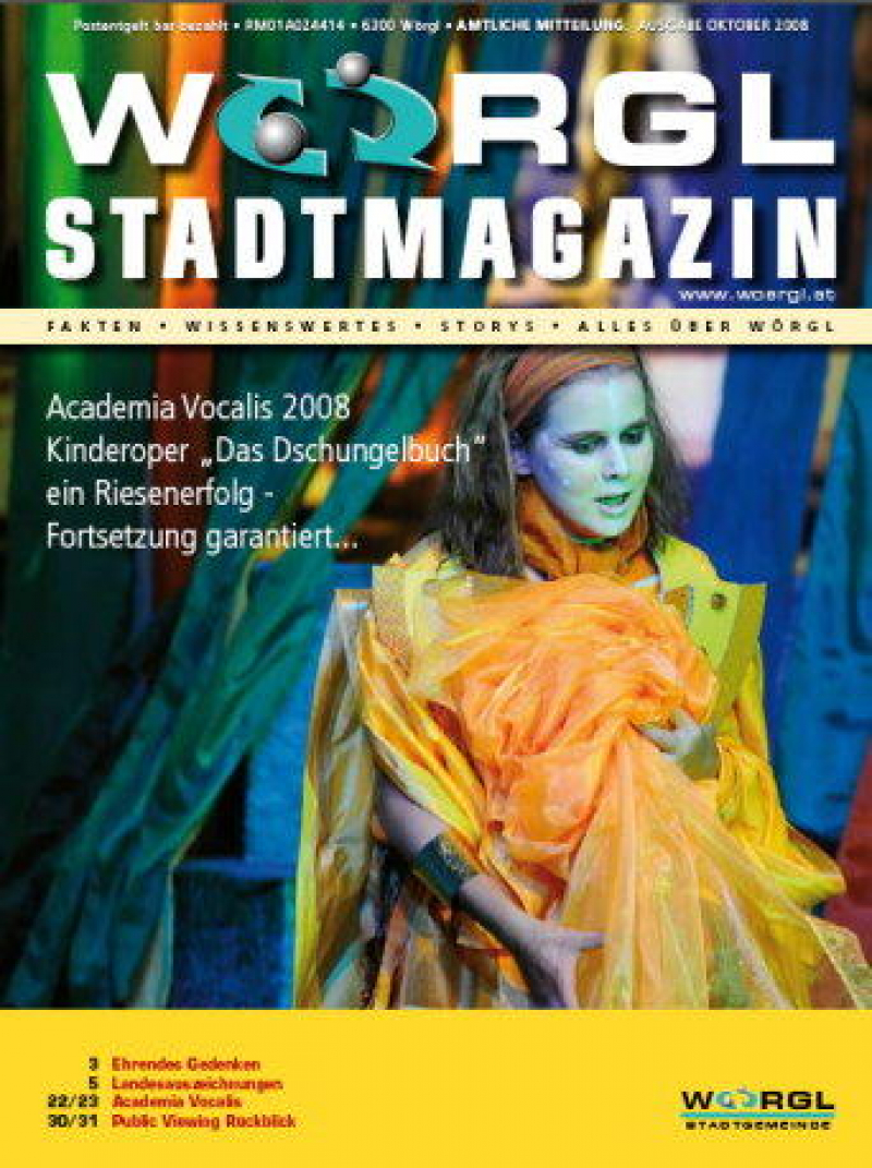 Stadtmagazin Oktober 2008