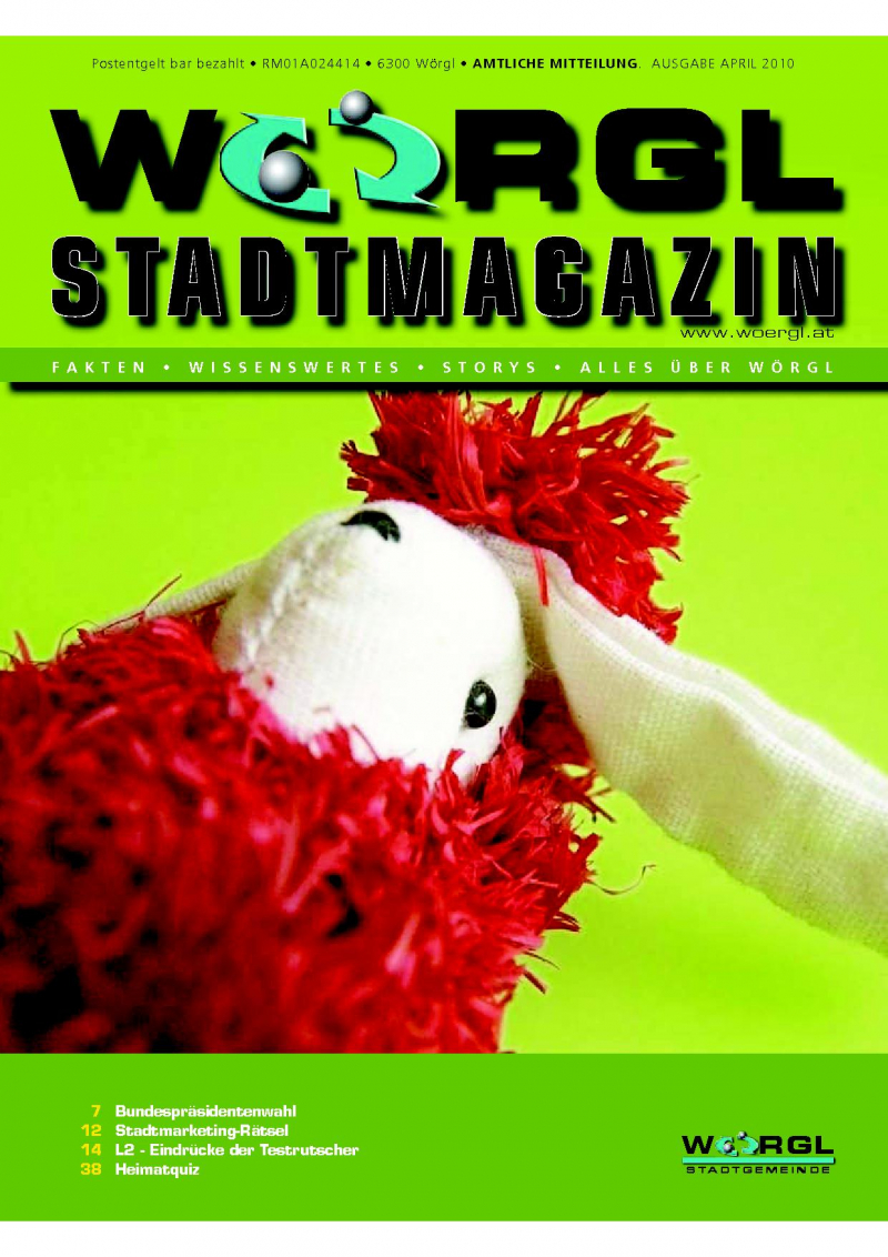 Wörgler Stadtmagazin April 2010