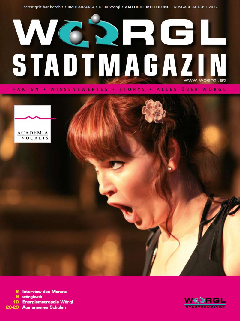 Wörgler Stadtmagazin August 