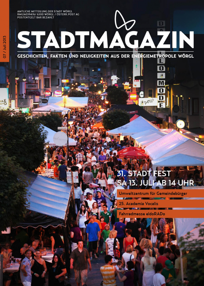 Wörgler Stadtmagazin Juli