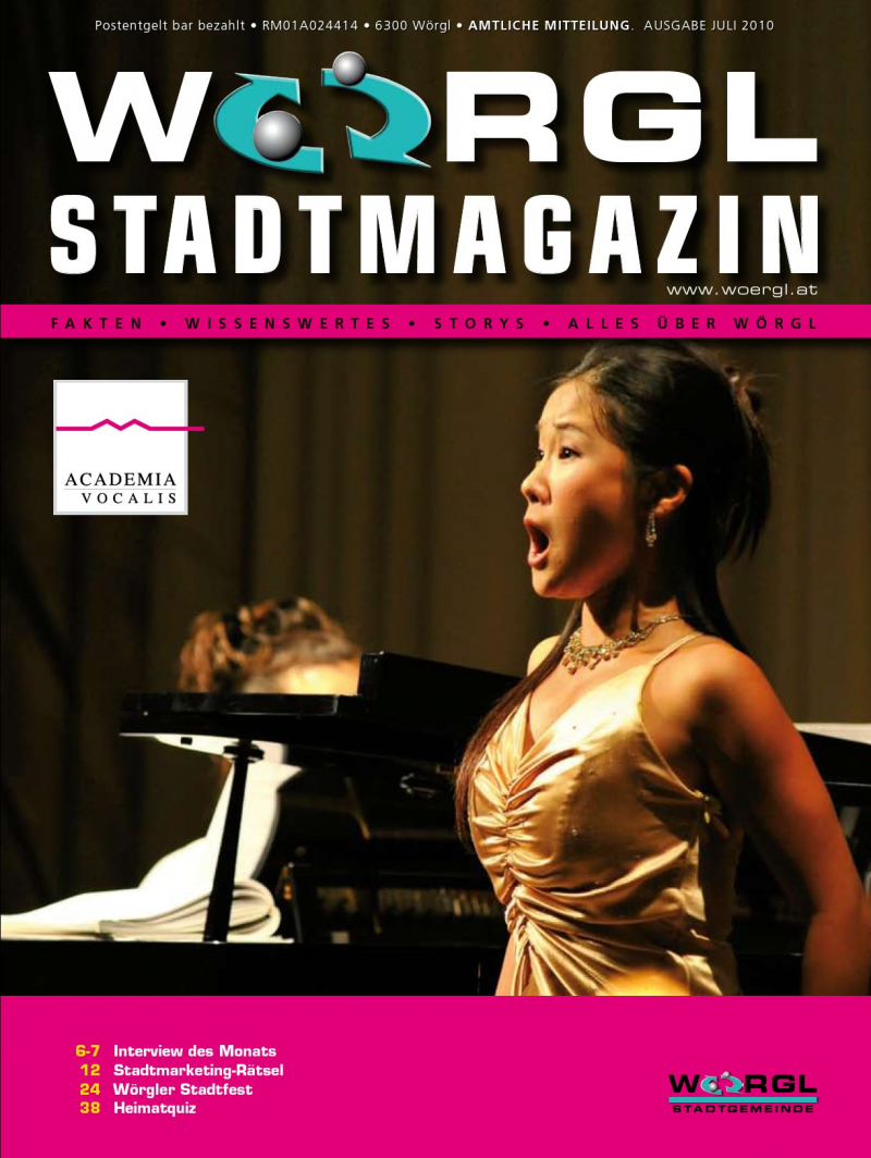 Wörgler Stadtmagazin Juli 2010