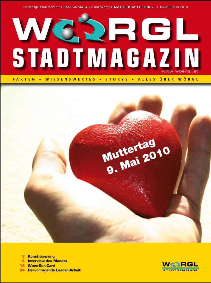 Wörgler Stadtmagazin Mai 2010