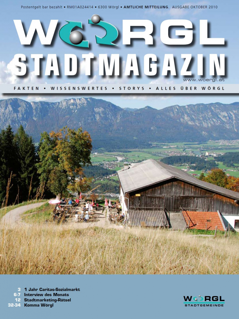 Wörgler Stadtmagazin Oktober 2010