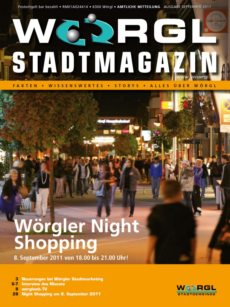 Wörgler Stadtmagazin September 