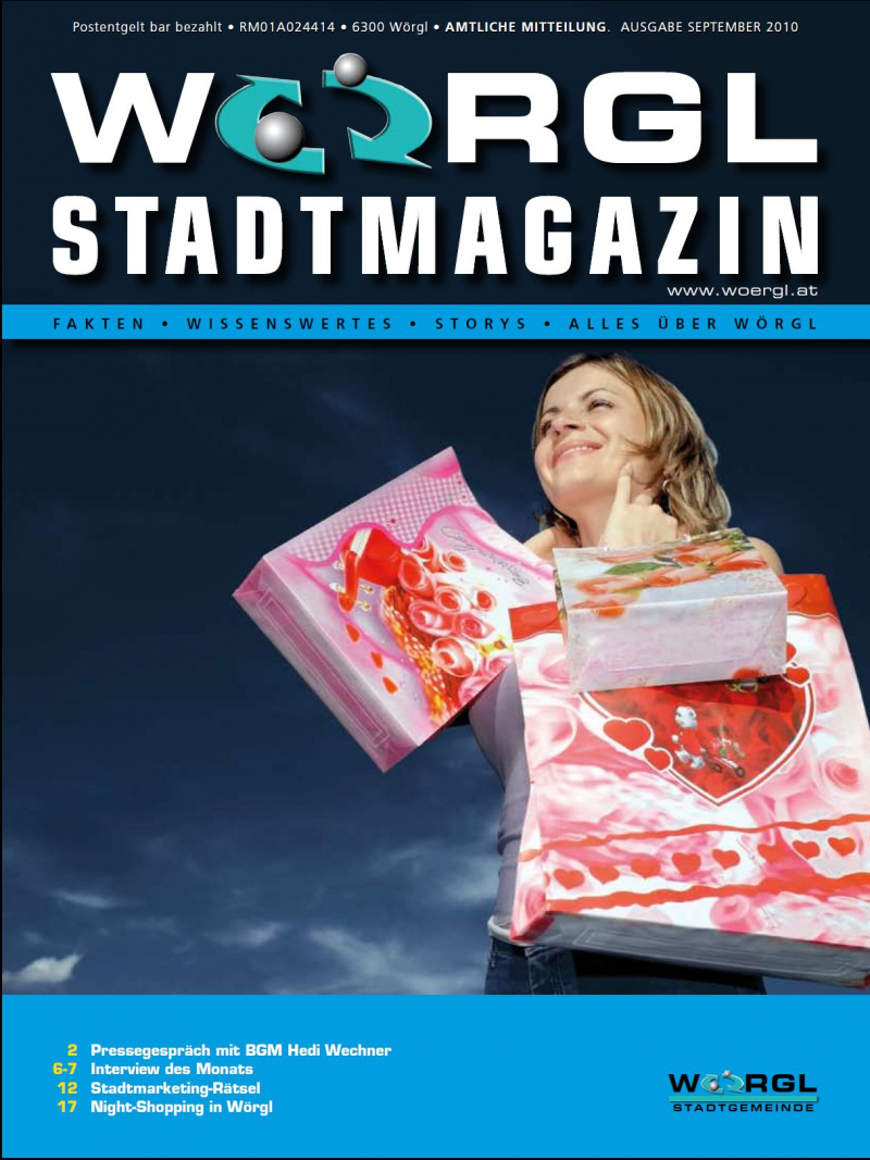 Wörgler Stadtmagazin September 2010