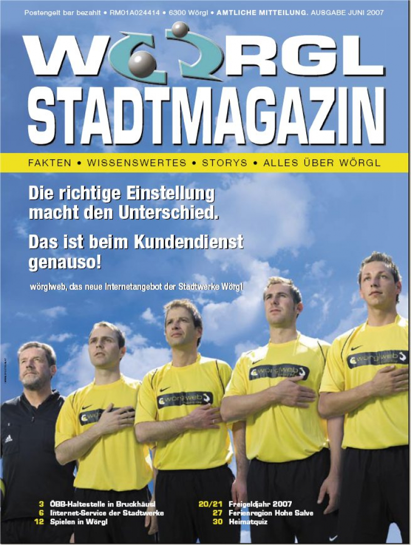 Wörgler Stadtmagazin Juni 2007