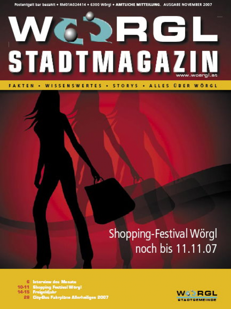 Wörgler Stadtmagazin November 2007