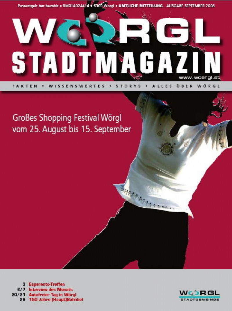  Stadtmagazin September 2008