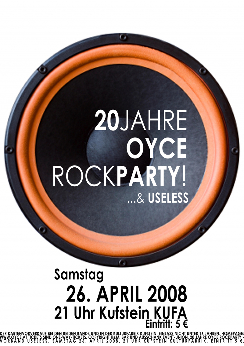 20 Jahre OYCE Rock-Party