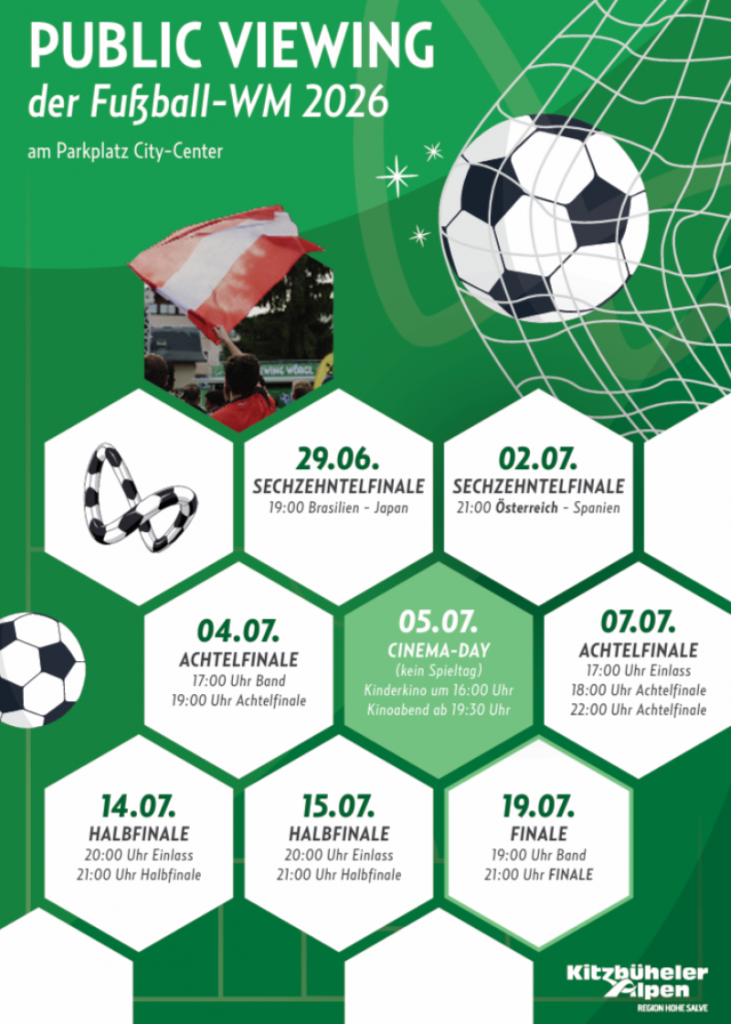 ABGESAGT! Public Viewing der Fußball-WM 2026
