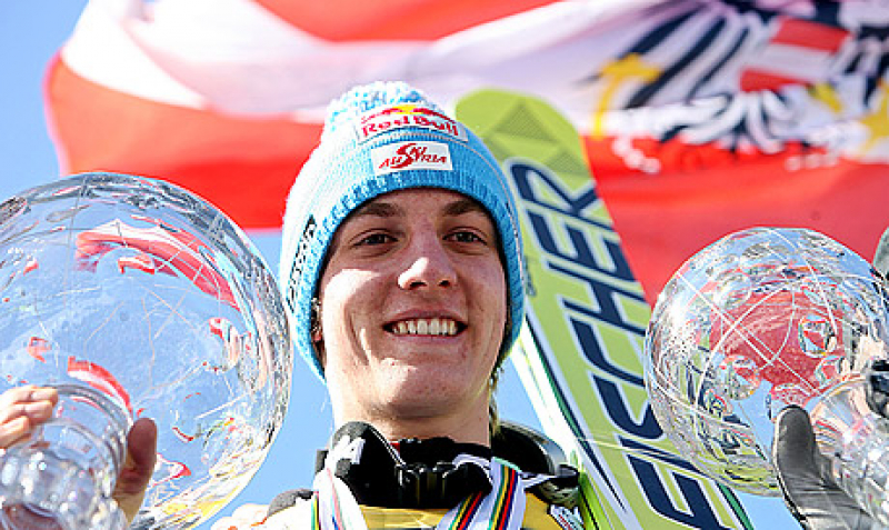 Gregor Schlierenzauer trainiert auf der Wörgler Schanze Gregor Schlierenzauer trainiert auf der Wörgler Schanze