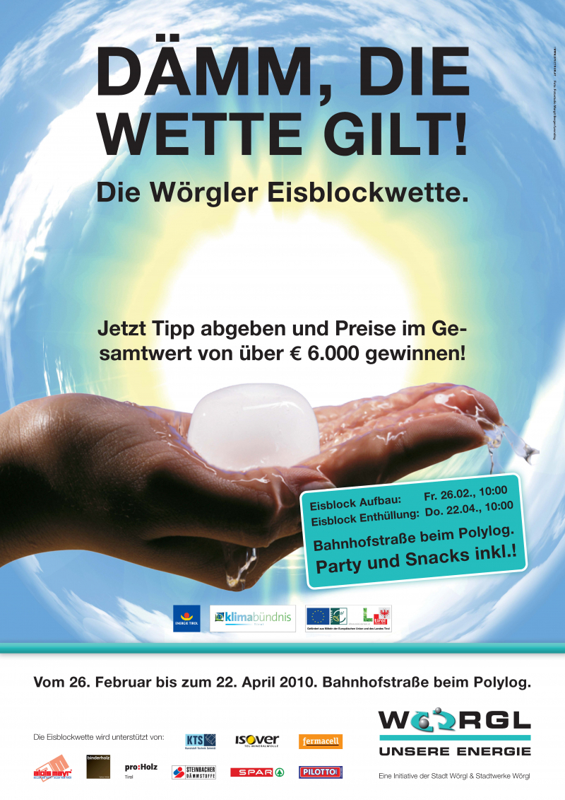 Die Wörgler Eisblockwette