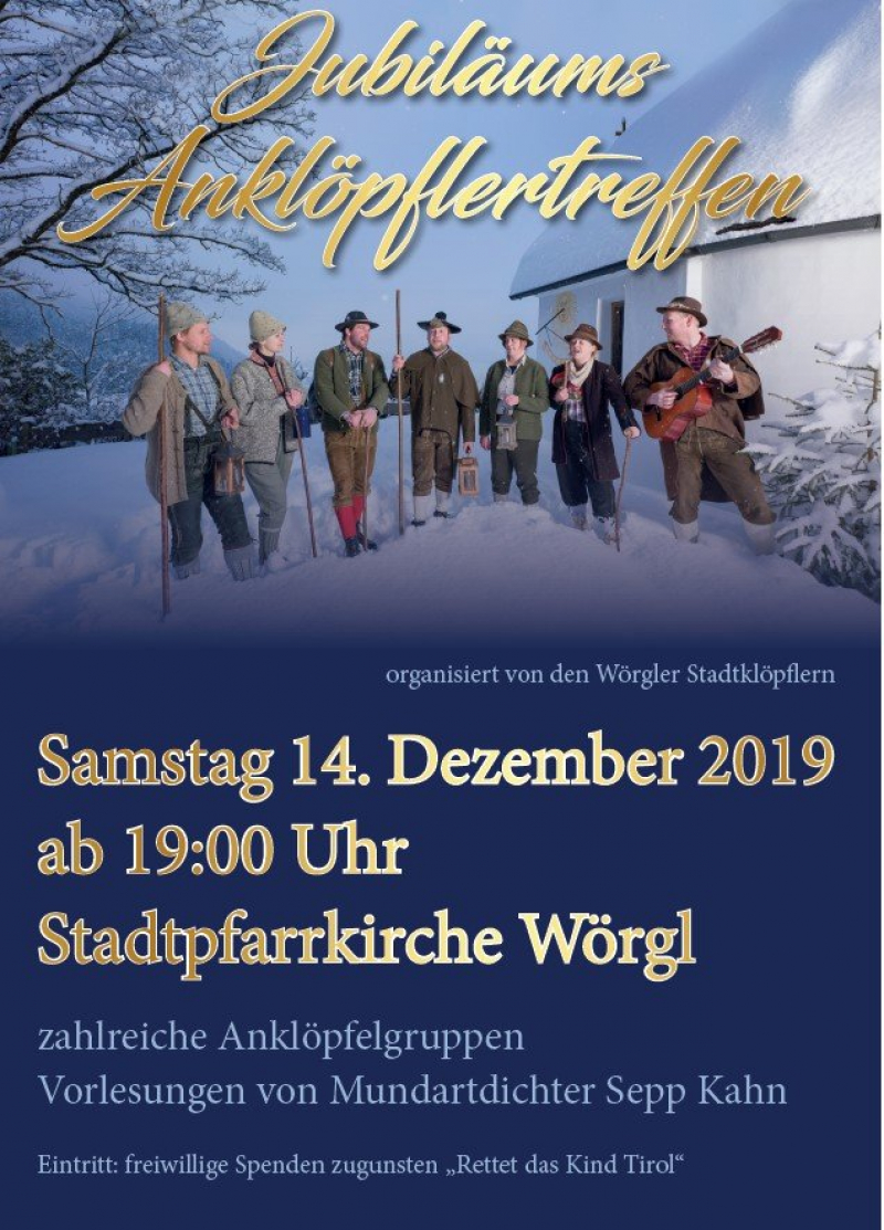 Jubiläums Anklöpflertreffen