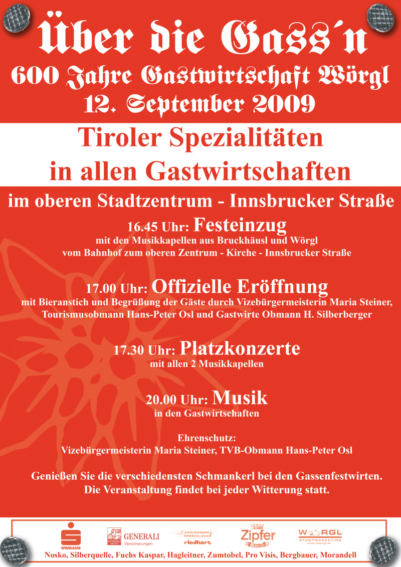 über die Goss`n über die Goss`n