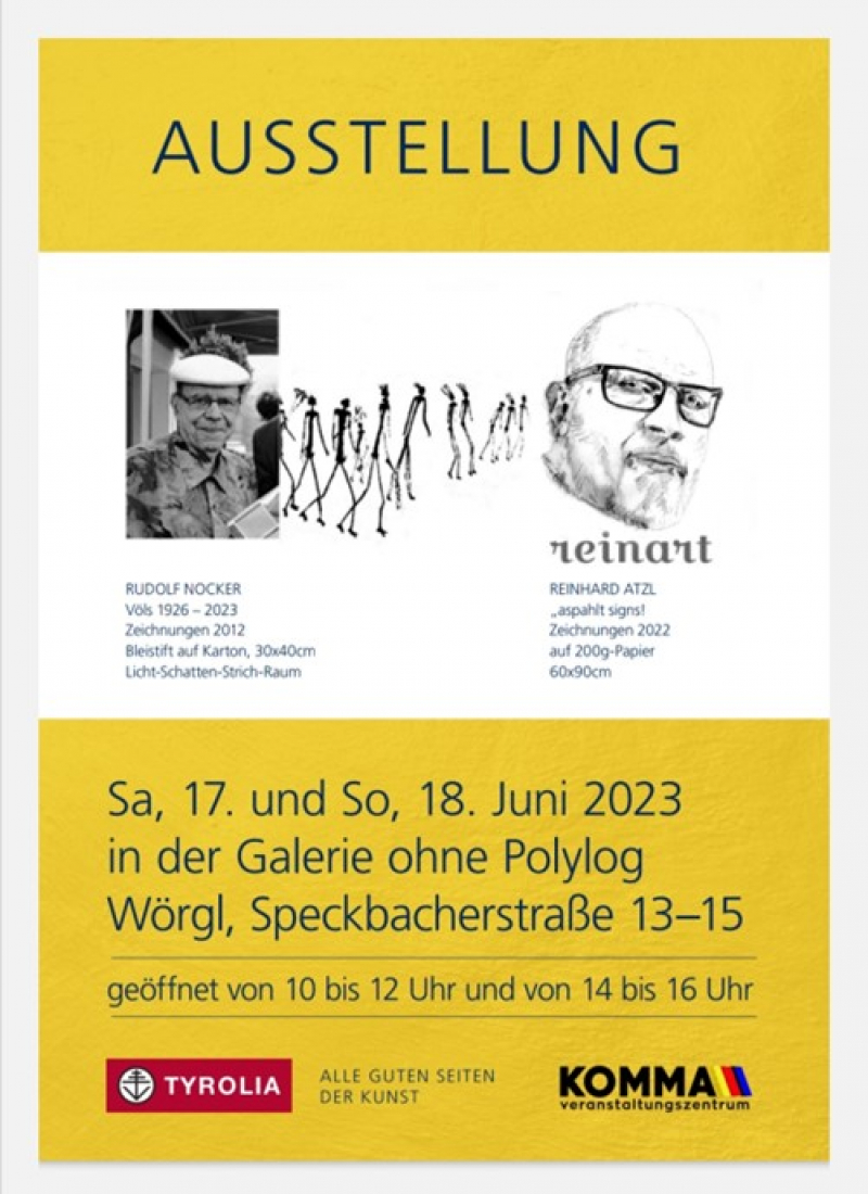 Vernissage - Atzl / Nocker Zeichnungen & Installation Vernissage - Atzl / Nocker Zeichnungen & Installation