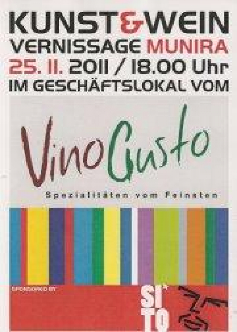 Wein & Kunst, Vernissage Munira