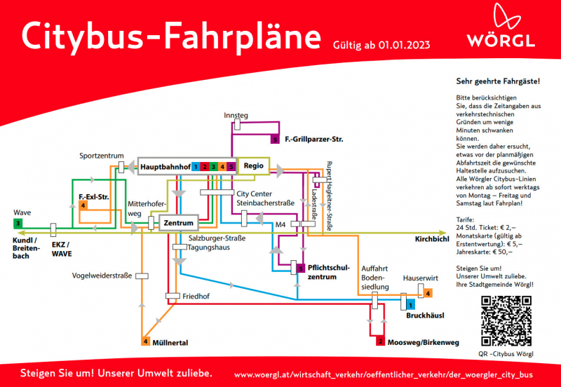 CityBus Fahrplan