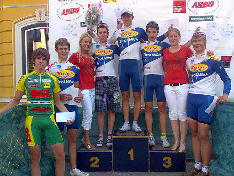 Siegerehrung Juniorenrennen Siegerehrung Juniorenrennen