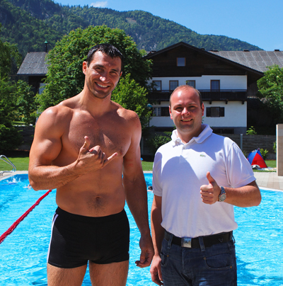 Klitschko im Wave Klitschko im Wave