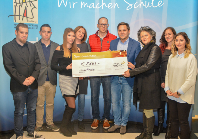 2870.- Euro für mehr Licht in Wörgl 2870.- Euro für mehr Licht in Wörgl