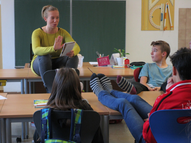 2. Tiroler Vorlesetag an der Sportmittelschule Wörgl 1