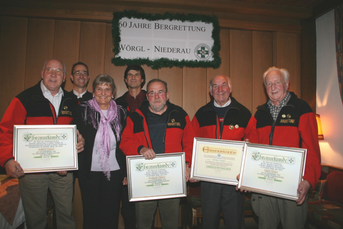 Foto, Hubert Zoczek, Dr. Norbert Wolf, VBgm. Maria Steiner, Sepp Malleier, Richard Müller, Isidor Lapper, Hans Kehrer