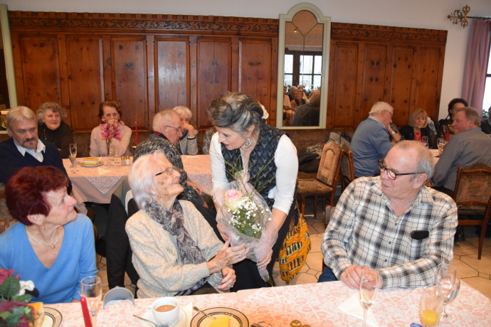 Altersjubilare feierten gemeinsam Geburtstag