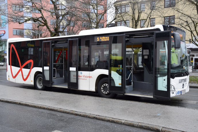 Amtl. Mitteilung der Stadtgemeinde Wörgl: Ab 2. Mai wieder normaler City-Bus-Fahrplan