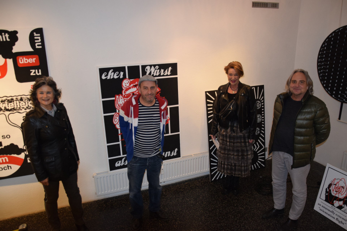 Andreas Holzknecht mit "FAT LEMONS RIVER" in der Galerie am Polylog.