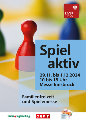 Anküdigung Familienfreizeit- und Spielemesse Spielaktiv Anküdigung Familienfreizeit- und Spielemesse Spielaktiv