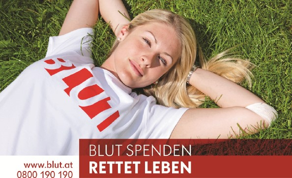 Blutspenden in der NMS am 1. Februar von 12 bis 20 Uhr Blutspenden in der NMS am 1. Februar von 12 bis 20 Uhr