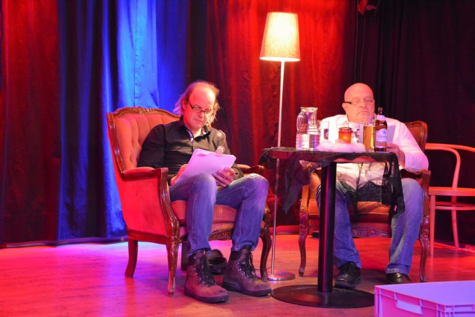 Blutwurst-Gröstl zur Blutkrimi-Lesung Blutwurst-Gröstl zur Blutkrimi-Lesung