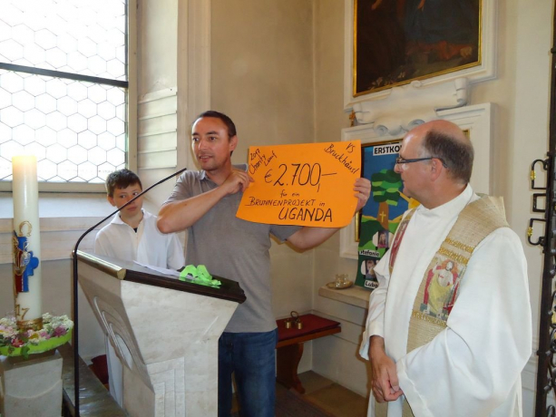 Bruckhäusler Volksschüler erlaufen 2.700 Euro für Brunnenbau in Uganda