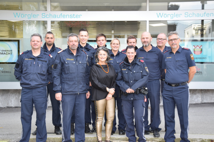 Bürgermeisterin trifft Polizei Bürgermeisterin trifft Polizei