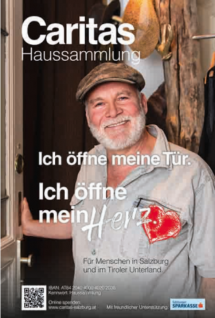 Caritas – Haussammlung von 21. Juni bis 09. Juli 2021 Caritas – Haussammlung von 21. Juni bis 09. Juli 2021