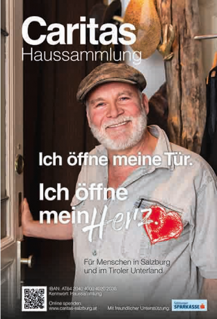 Caritas – Haussammlung von 21. Juni bis 09. Juli 2021