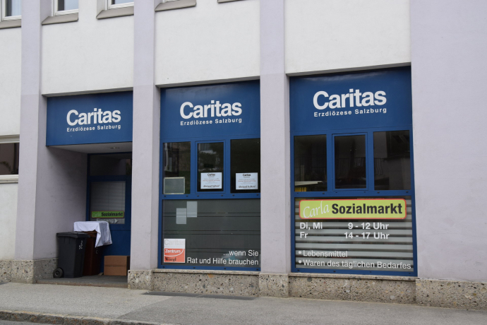 Carla Sozialmarkt wieder geöffnet