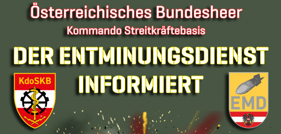 Der Entminungsdienst informiert Der Entminungsdienst informiert