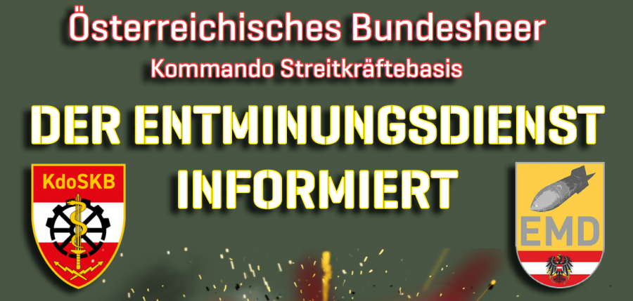 Der Entminungsdienst informiert