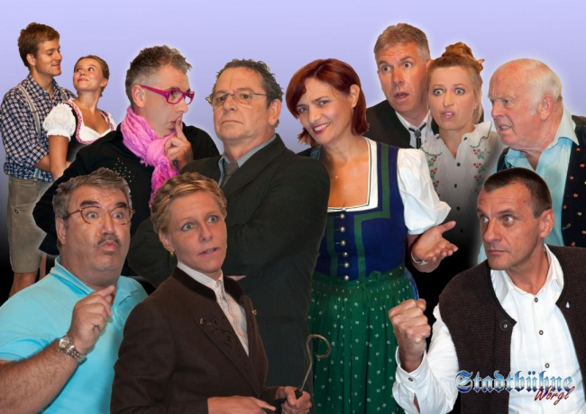 Die Spieler der Stadtbühne Wörgl - Herbst 2009