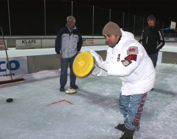Peter Ladstätter ist voll konzentriert Peter Ladstätter ist voll konzentriert