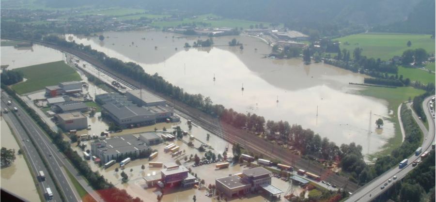 Erhöhte Pegelstände durch Schneeschmelze und Gewitter Erhöhte Pegelstände durch Schneeschmelze und Gewitter