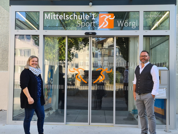 Forscherteam der UMIT an der Mittelschule 1 in Wörgl