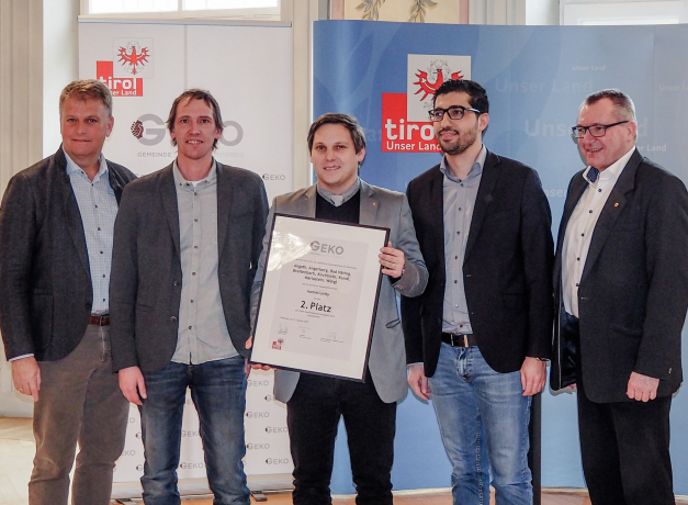 Gemeindekooperationspreis wurde heuer bereits zum zweiten Mal vergeben - Wörgler Projekt am 2. Platz Gemeindekooperationspreis wurde heuer bereits zum zweiten Mal vergeben - Wörgler Projekt am 2. Platz