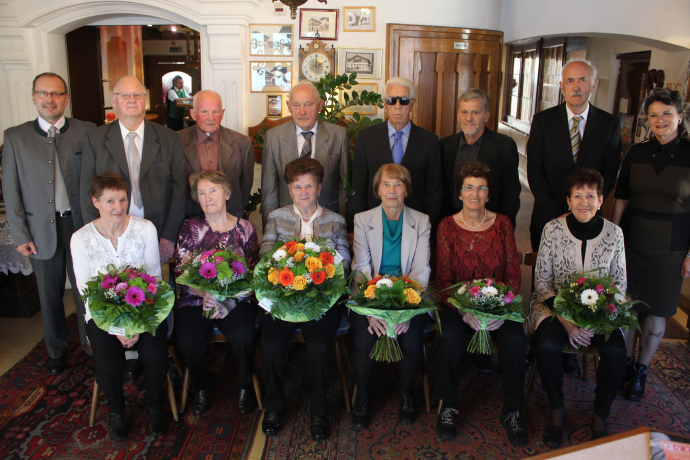 Goldene und Diamantene Ehejubiläen in Wörgl